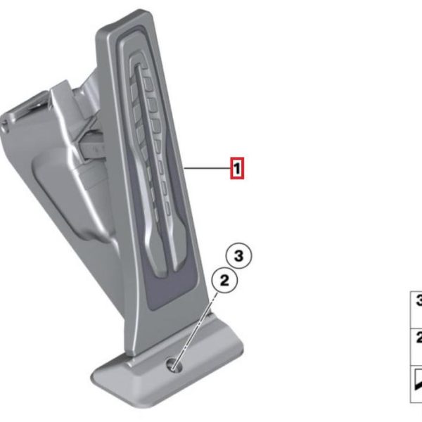 Original BMW G22 G23 G30 G12 G14 G15 G16 M Sport Accelarator Pedal Gas