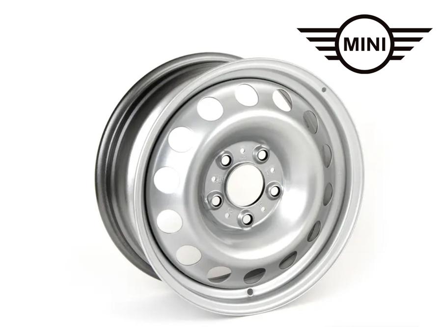 36109803650_A Original MINI R60 R61 Steel Wheel Velg Kaleng 6,5x16 ET46 5x120 - Gambar 1