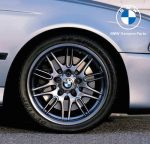 4x Original BMW E39 M5 Wheel Velg Mobil Style 65 M Double Spoke 18"