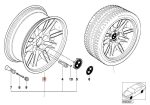4x Original BMW E39 M5 Wheel Velg Mobil Style 65 M Double Spoke 18" - Gambar 5