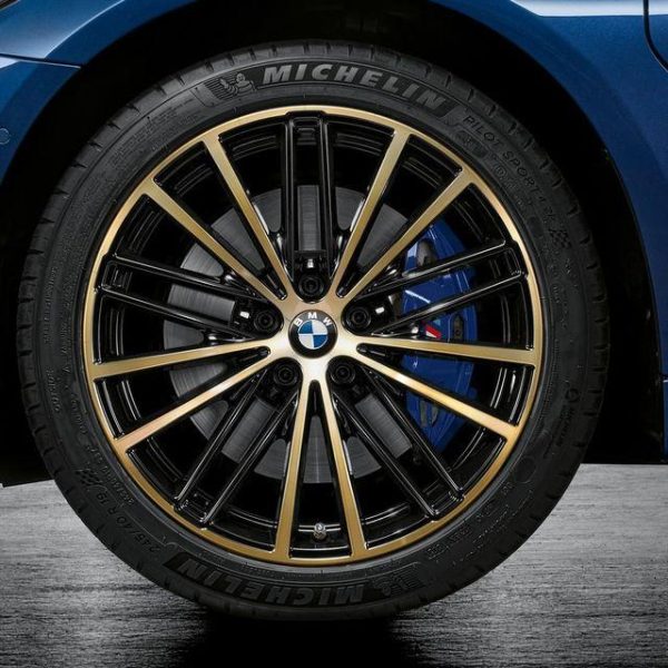 Original BMW G30 G31 M Wheel 635V Night Gold Velg Ban RFT 19" SET