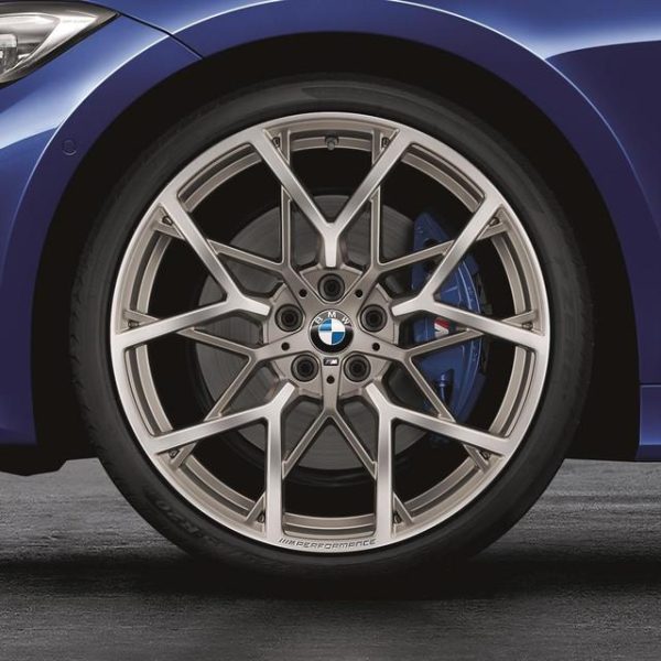 BMW G22 G23 G26 Velg M Y Spoke Wheel 795M Ferric Grey 8J x 20" ET:27