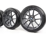 4x Original BMW G20 G21 Velg M Performance 898M 19" Gunmetal SET - Gambar 4