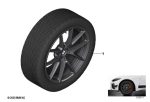 4x Original BMW G20 G21 Velg M Performance 898M 19" Gunmetal SET - Gambar 6