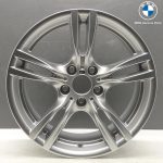 Ori BMW M Wheel Style 440 M Dekorsilver Velg Mobil 8,5JX18 F30 F32