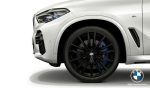 Original BMW G05 X5 Velg M Performance 742M 22" Black Solid BELAKANG