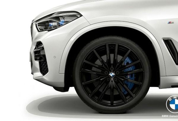 Original BMW G05 X5 Velg M Performance 742M 22" Black Solid BELAKANG