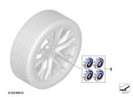 Original BMW G20 G30 G29 Z4 50 Jahre M Wheel Hub Caps Dop Roda 112mm - Image 6