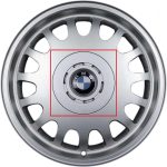 Original BMW E38 Style 6 Hub Caps Dop Velg Roda 16" 36131181897 - Image 4