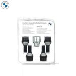 Original BMW Wheel Bolt Lock Set Baut Roda + Kunci Adapter M14x1.25 G90 M5 G70 F97 X3M F98 X4M G05 X5 G06 X6 G07 X7 G09 XM