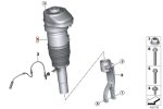 Original BMW F15 X5 F16 X6 VDC Shock Absorber DEPAN KIRI 37106875083