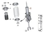 Original BMW F26 X4 VDC Shock Absorber DEPAN KIRI 37116797025 - Image 5