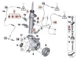 Original BMW F26 X4 VDC Shock Absorber DEPAN KIRI 37116797026 - Image 6