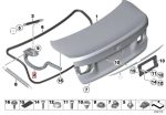 Original BMW F30 F32 F80 M3 F82 M4 Trunk Lid Hinge Engsel Bagasi KIRI - Image 5