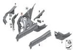 BMW F25 X3 F26 X4 Rangka Strut Tower Sasis Depan KANAN 41107266998 - Image 3