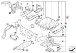Original BMW E46 M3 Trunk Floor Panel Plat Lantai Bagasi - Image 4