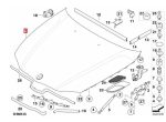 Original BMW E92 E93 M3 Panel Kap Mesin Engine Hood 41618056142 - Image 5