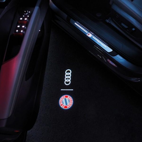 Audi Bayern Munchen A6 C7 4G S6 C8 Door Proyektor Lampu LED Pintu