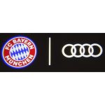 Audi Bayern Munchen Q3 Q4 Q5 Q7 Q8 Door Proyektor Lampu LED Pintu - Image 3