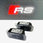Original Audi RS Logo A6 C7 4G S6 C8 Door Proyektor Lampu LED Pintu