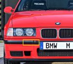 Original BMW E36 M Tech Impact strip Tutup Tow Hook Cover Mata Derek - Gambar 5