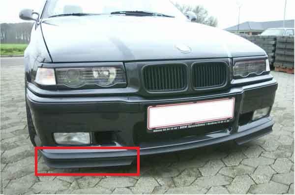 Original BMW E36 M Tech Spoiler Lip Bawah Bemper Depan KANAN