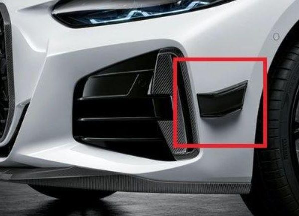 Original BMW G22 G23 M Performance Front Aero Flics Bemper Depan SET