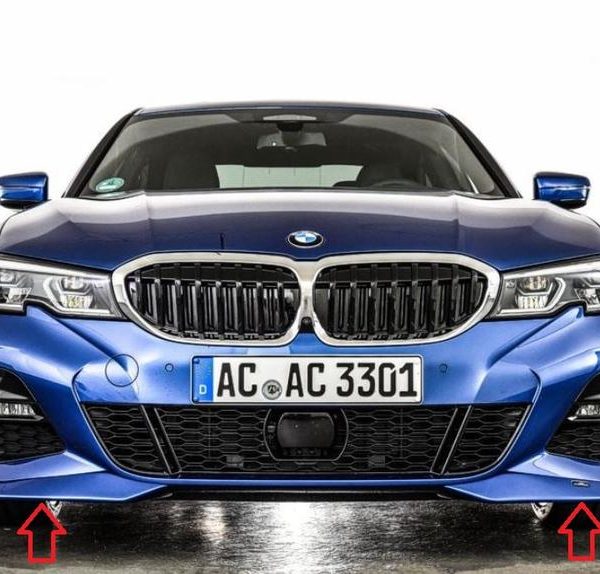 Original AC Schnitzer BMW G20 G21 M Front Side Splitter Spoiler Lip
