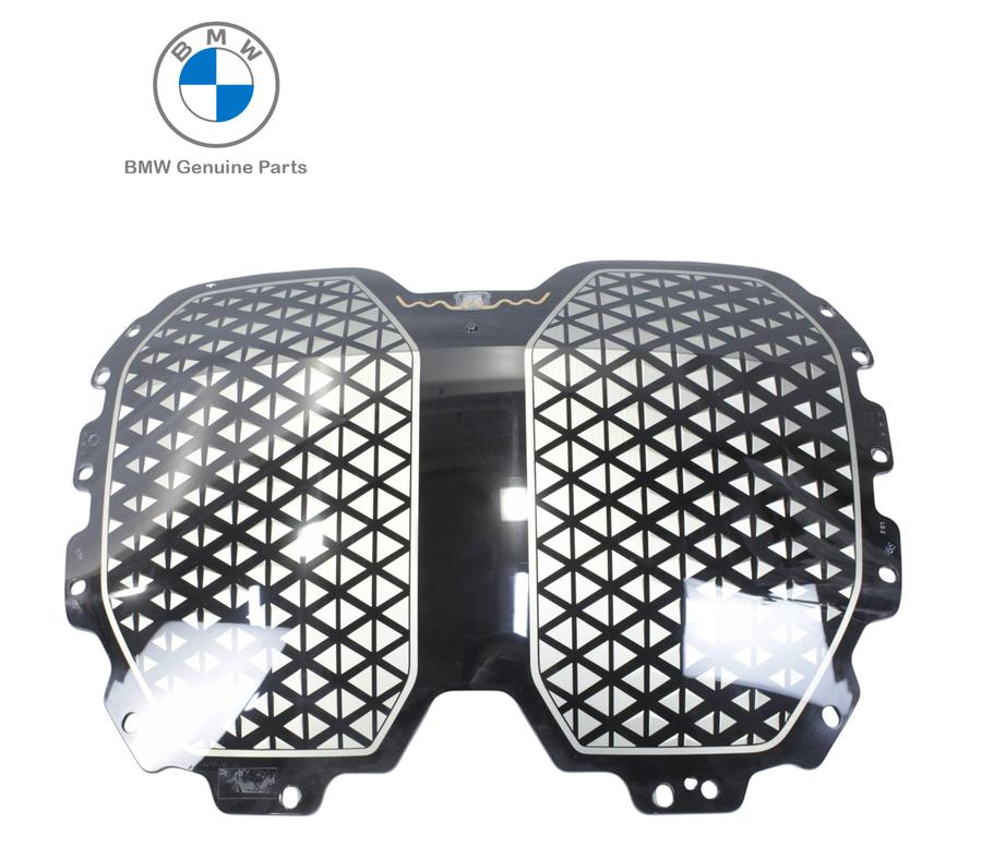 51115A32793_A Original BMW I20 iX BEV Kidney Grill Cover Tutup Gril Depan Bronze - Image 1