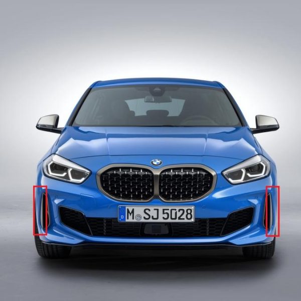 Original BMW F40 M135i Cerium Grey Trim Finisher Front Bumper Grill