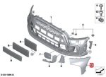 Original MINI F55 F56 F57 LCI JCW Trim Panel Bemper Depan KIRI