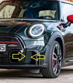 Original MINI F55 F56 F57 LCI JCW Trim Panel Bawah Bemper Depan KIRI