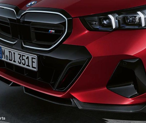 Original BMW G60 M Performance Front Attachment Carbon Lip Spoiler