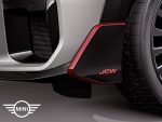 Original MINI Cooper F65 F66 JCW Front Winglet Gloss Black Spoiler Sayap Samping Bemper Depan SET