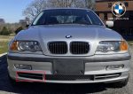 Original BMW E46 330i Titan Trim Cover Lis Bemper Depan KANAN