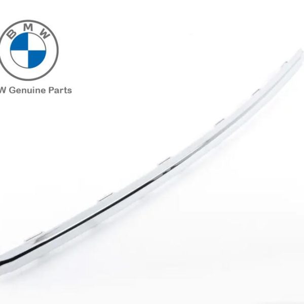 Original BMW E65 E66 Lis Chrome Bemper Depan Tengah 51117033397
