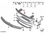BMW F10 Cross Member Bemper Depan Reinforcement Bracket 51117200705 - Image 3