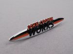 Original MINI R60 R61 JCW Front Lettering Logo Emblem Grill Depan - Gambar 3