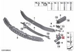 Original BMW F20 F30 F31 Deformation Element Bracket Bemper Depan KIRI - Image 6