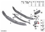 BMW F20 F30 F31 Deformation Element Bracket Bemper Depan KANAN - Image 5
