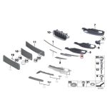 Original BMW F30 Luxury Chrome Trim Grill Bemper KANAN 51117279698 - Image 5