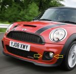 MINI R55 R56 R57 R58 R59 JCW Cover Fog Lamp Gril Lampu Kabut KIRI - Image 5