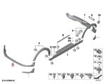 Original MINI F55 F56 F57 Front Spoiler Lip Bemper Depan 51117301622 - Image 5