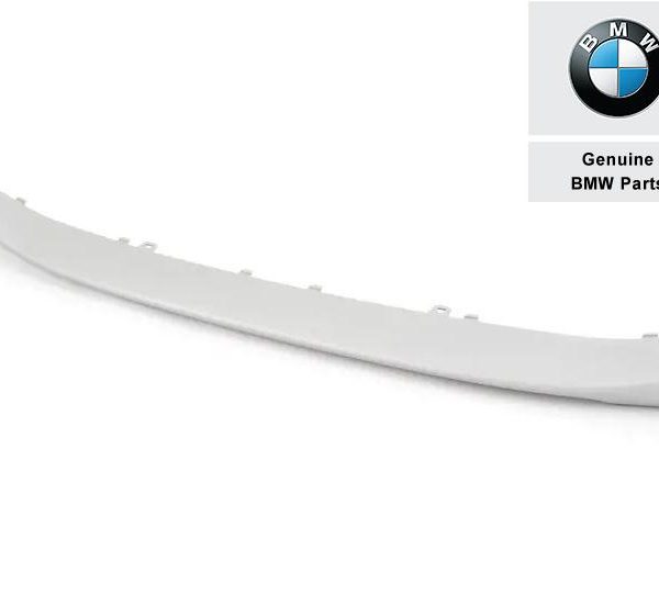 Original BMW E84 X1 LCI Trim Silver Panel Tengah Bemper Depan