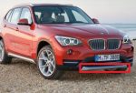 Original BMW E84 X1 LCI Trim Silver Panel Tengah Bemper Depan - Image 5