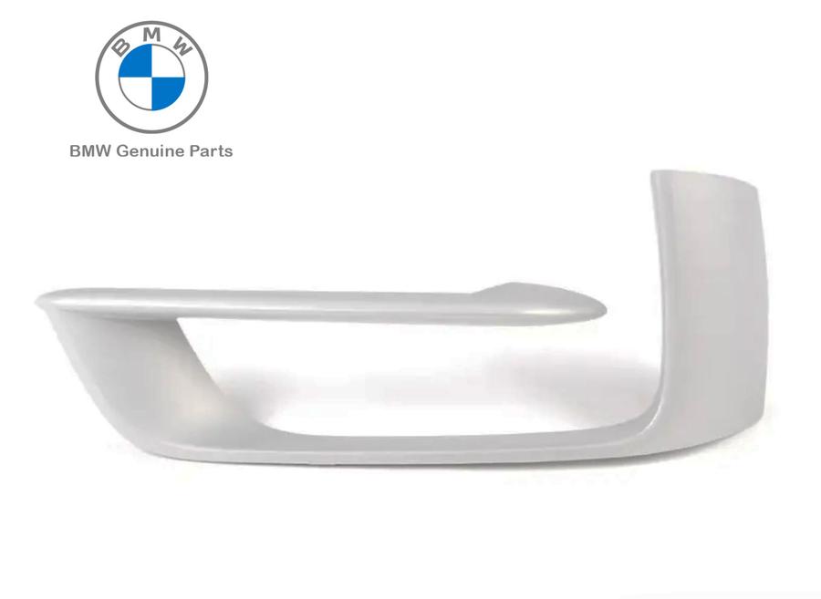 51117308043_A Original BMW F15 X5 Pure Experience Trim Lis Silver Bemper Depan KIRI - Image 1