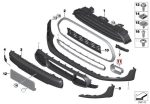 MINI F55 F56 F57 Brake Duct Finisher Selongsong Rem Gloss Black KIRI - Image 5