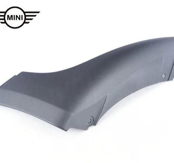 MINI F55 F56 F57 Front Black Band Spoiler Lips Bemper Depan KANAN