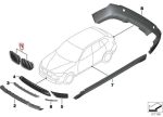 Original BMW E84 X1 X-Line Kidney Grill X Line Gril SET - Image 5