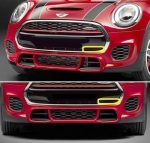 Original MINI F55 F56 F57 JCW Air Inlet Gril Cover Bemper Depan KIRI - Image 4